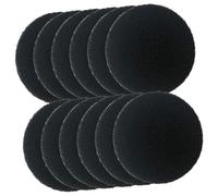 Parliky 12 pièces Filtres Éponges Actif pour Poubelle de Cuisine Tamis Filtration Haute Absorption Accessoires Remplacement Aquarium et Bac à Poissons