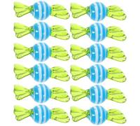 Parliky 12 pièces Lot de Bonbons Verre Colorés Artisanaux Décorations de Bureau Élégantes Style Classique