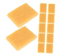 Parliky 12 Pièces Lot de Gommes Caoutchouc Nettoyage pour Enlever Résidus de Colle Outil Réutilisable Non Abrasif pour Papier Plastique et Surfaces Délicates Protection des Œuvres Dart