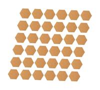 Parliky 120 Pièces Mini Tableau Liège Autocollant Épaisseur Auto-adhésif pour Protection Meubles Absorption Sonore et Projets DIY