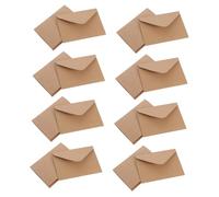 Parliky 120 pièces Set Cartes Kraft Vierges et Enveloppes Vintage pour Invitations Mariage Anniversaire DIY Papier Cartonné Unique et Élégant