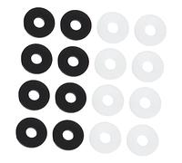 Parliky 16pièces Verrous De Sangle De Guitare Joints De Verrouillage De Sangle Ukulélé Basse Accessoires De Guitare Pour Instrument Bouton De Ceinture Antidérapant De Compactes