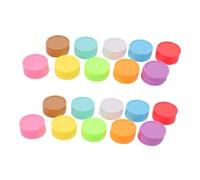 Parliky 2 Boîtes Boîtes de Jetons Plastique Colorés pour Mathématiques Disques Apprentissage avec Boîte de Rangement Compteurs Ludiques pour Activités de Calcul et Jeux Éducatifs