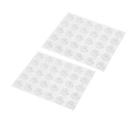 Parliky 2 Feuilles Plaques de Grip Antidérapantes pour Snowboard Pads Auto-adhésifs Texturés à Picots pour Contrôle Amélioré et Stabilité Accessoires de Ski Hiver Picots Transparent