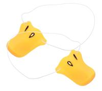 Parliky 2 pièces Accessoire Nez Canard Remplaçable pour Déguisement Cosplay et Fête Décoration Animale Réaliste pour Halloween et Carnaval