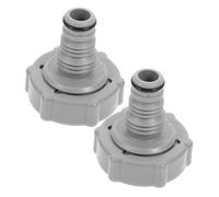 Parliky 2 pièces Adaptateur de Raccord pour Tuyau de Vidange Piscine Connecteur Étanche Ø 32 mm Connexion Sécurisée pour Entretien Piscine 2 pcs
