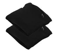 Parliky 2 pièces Brassard Sport Étanche Résistant Transpiration avec Poche pour Téléphone et Clés Sacoche Poignet pour Course à Pied Cyclisme et Fitness Lot de Noir