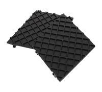 Parliky 2 Pièces Cache Calandre Pare-chocs Plastique Résistant Aux Intempéries Protection Radiateur et Garniture Inférieure pour Voiture Adaptable