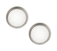 Parliky 2 pièces Couvercles de Germination Acier Inoxydable Maille Fine pour Bocal à Large Ouverture Drainage Facile et Ventilation pour Pousses Variées Lot