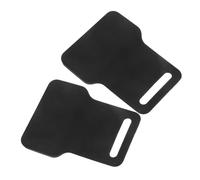 Parliky 2 Pièces Door Step Hook Plate Stainless Steel Slip Spacer Scratch Protection For Suvs Trucks And Cars