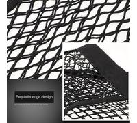 Parliky 2 pièces Filet de Rangement Auto Double Élastique Organisateur Coffre SUV pour Stockage Bagages et Accessoires Lot de Mesh Nets Robustesse et Capacité
