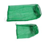 Parliky 2 pièces Filets de Pliables Nylon Résistant Sacs à Mailles Fines pour Filet Portable pour Extérieur de Transport Pratique