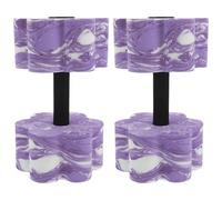 Parliky 2 pièces Haltères Aquatiques EVA Flottantes Poids Légers et Durables pour Exercices Piscine Antidérapantes Adaptées Femmes et Garçon Fille Entraînement Fitness Aquatique