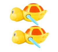 Parliky 2 pièces Jouets de Bain Tortue Flottants Mécaniques pour Garçon Fille Jeux Amusants pour Piscine et Adaptés à Âges