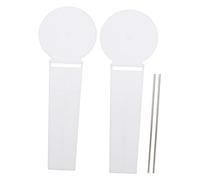 Parliky 2 pièces Modèle Cadran Solaire Scientifique Horloge Équatoriale Éducative Plastique Apprentissage du par Ombre pour Garçon Fille et Enseignants