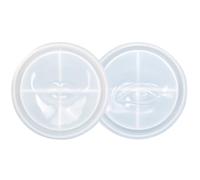 Parliky 2 pièces Moule Silicone DIY pour Porte-bâton Résistant et Réutilisable Moule Époxy Facile à Démouler et Nettoyer Plateau Créatif pour Artisanat Fait Main