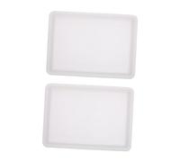 Parliky 2 pièces Plateaux de Peinture à Eau Plastique Premium Bac de Rangement Multifonction pour Garçon Fille Outils de Peinture pour Artistes et