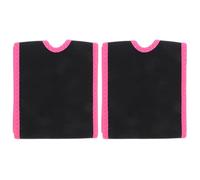 Parliky 2 pièces Protective Adjustable Armbands for Fitness and Sports Sweat-Enhancing Simple Rubber Armlets Practical Bands for Strength Training and Running Rose