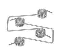 Parliky 2 pièces Ressorts de Torsion Acier Inoxydable pour Couvercle de Poubelle Détachées Légères et Durables Lot pour Réparation Facile