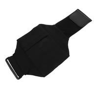 Parliky 2 pièces Sacoche Jambe Téléphone Running Réglable Bandoulière Sportive Antichoc Pochette Cuisse Résistante pour Course et Vélo Noir