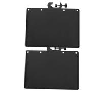 Parliky 2 Pièces Support Plateau pour Microphone Rack Abs Résistant et Clips pour Stand Rangement Pratique pour Studio Karaoké et Diffusion Direct