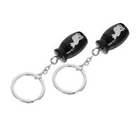 Parliky 2 pièces Urne pour Animaux Clé Pendentif Urne Funéraire Portable pour Cendres Coffret Mémoire Chien et Chat Décoratives Compactes