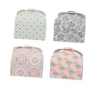 Parliky 20 pièces Boîtes Cadeaux Papier Parfumées pour Bougies et Savons Artisanaux Papier Résistant Décor Coloré Fêtes et Cadeaux