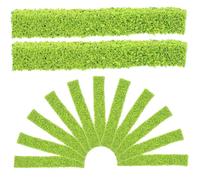 Parliky 20 pièces Miniature Artificial Flower Clusters Simulation Shrub Model for Micro Landscape DIY Decoration Lightweight Sponge Material Safe and for Table and Mini Garden Crafting