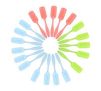 Parliky 20 Pièces Set de Petites de Jardinage Plastique et Portable Spatules pour Plantes Pots et Jardin Outils Miniatures pour Plantation Couleur Aléatoire