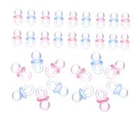 Parliky 200pièces Sucettes Est une Fille Acrylique Décorations pour Shower Petits Cadeaux pour Révélation du Confettis Mignons pour Table