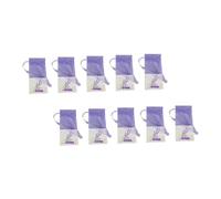 Parliky 22 pièces Sachets Parfumés Lavande Violets Vides Organza avec Cordon Sacs Désodorisants pour Armoire Sac Compact Multifonction pour Bijoux et Cadeaux