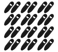 Parliky 25 Œillets de Fixation pour Câbles de Vélo Boucle de Serrage Intégrée Clips de Câble Compatibles VTT et Vélo de Route pour Maintien Robuste des Durites Lot de 25 Pièces