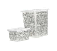 Parliky 2pièces Boîte Multifonctionnelle pour Élevage Insectes Et Reptiles Coffret Observation pour Mantes Et Lézards Styles