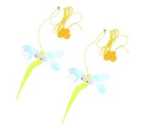 Parliky 2pièces Jouets pour Chats Suspendus Jouets Adorables pour Chats Intérieur Accessoires pour Animaux