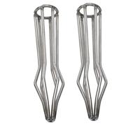 Parliky 2pièces Support De Grillage Inoxydable Pour Canard Pékinois De Accessoire De Rôtissage Pratique Et Fiable Pour Viande Délicate