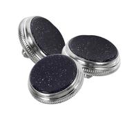 Parliky 3 pièces Boutons pour Trompette Bleu Accessoires Durables pour Pistons et Valves Remplacement Fiable pour Instruments à Vent