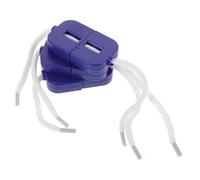 Parliky 3 Pièces Jouets Magiques de Restauration de Corde Cassée Accessoires de Magicien Garçon Fille Bleu Jouets pour Tours et Spectacles