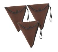 Parliky 3 pièces Sac de Rangement Portable pour Ocarina Housse de Protection Épaisse et Pochette Pratique pour Accessoires Instrument pour Voyages et Usage Extérieur