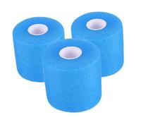 Parliky 3 Rouleaux Bande Élastique de Protection Film Amortisseur Mousse pour Poignet et Doigts Bande Extérieure Respirante et Flexible pour Entraînement et Récupération