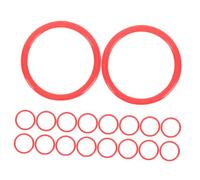 Parliky 30 pièces Jeu Extérieur Lancer Anneaux Plastique pour Garçon Fille Éducatif Robuste pour Fête et Activité Physique Plein Air Favorise Motricité et Socialisation