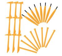 Parliky 30 pièces Kit Fouilles Archéologiques Dinosaure Outils Robustes Marteau Burin Brosse Éducatif Garçon Fille Fossiles