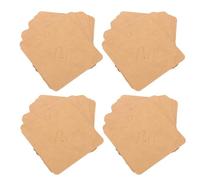 Parliky 300 Pièces Cartes Affichage pour Broches Marron Lot de Cartes Papier Rigide pour Présentation de Bijoux Épingles Badges et Accessoires DIY pour Emballage et Exposition