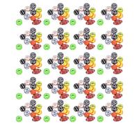 Parliky 300 pièces Perles Sport Acrylique pour Bracelets DIY Kit Complet Perles Football Basketball Tennis Volleyball Rugby Accessoires Créatifs Légers et Colorés pour Bijoux