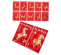 Parliky 360 Pièces Year Hongbao Envelopes Year Of The Horse Pocket Envelopes With Vietnamese Text For Family Gatherings And Festival Celebrations