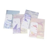 Parliky 4 Ensembles Papier à Lettre Vintage Style Chinois Set Créatif avec Enveloppes Assorties Papier à Correspondance Rétro Décoré pour Notes et Cadeaux