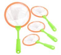 Parliky 4 pièces Filets de Garçon Fille Plastique Filets Attrape-Insectes et Jouets de Bain Aventure pour Garçons et Filles et Ergonomique pour Jeux Extérieurs et Bain Couleur Aléatoire