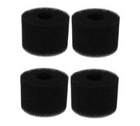 Parliky 4 pièces Filtre Mousse Cylindrique pour Piscine Accessoire de Filtration pour Nettoyage Piscine et Spa Faible Résistance et Haute Filtration