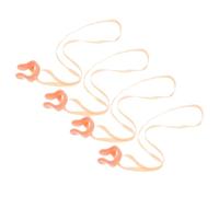 Parliky 4 Pièces Pince-Nez Natation Silicone Souple avec Élastique Clips Nasaux Confortables et Résistants pour Garçon Fille Piscine