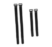 Parliky 4 pièces Sangles de Fixation pour Vélos Réglables avec Crochet et Boucle Lot pour Stabiliser Roues de Vélo Sangles Élastiques Robustes pour Transport Sécurisé