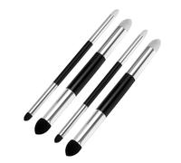 Parliky 4 pièces Set de Blenders à Double Tête Éponge pour et Détail Outils de Dessin Sketch Portables et Lavables Stylo Mélangeur Ergonomique pour Artistes et Amateurs